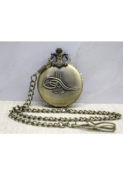 Osmanlı Tuğralı Köstekli Saat