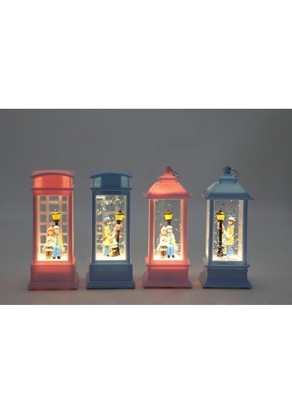 Kış Masalı Işıklı Kar Küresi