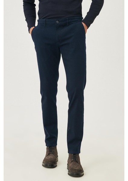 Big Rodoc Slim Fit Likralı Erkek Chino Pantolon