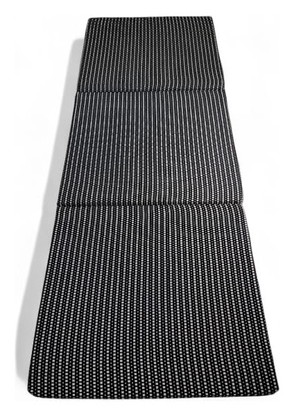 Çok Amaçlı Minder Yatak - Sünger Yer Yatağı (70 x 180 cm Kalınlık 7 cm ) Akustik Küçük Siyah