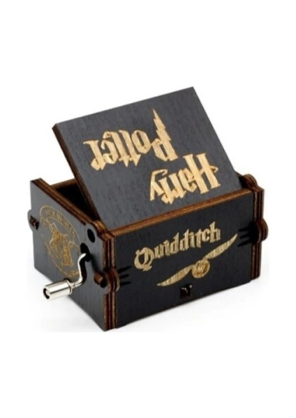 Harry Potter Ahşap Çevirmeli Müzik Kutusu