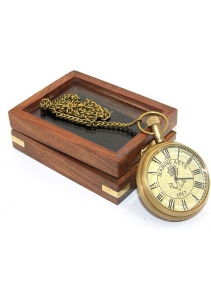 Ahşap Kutulu Köstekli Saat Model 4