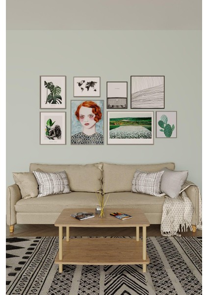 Alt Raflı Dikdörtgen Orta Sehpa – 50X80X43 cm