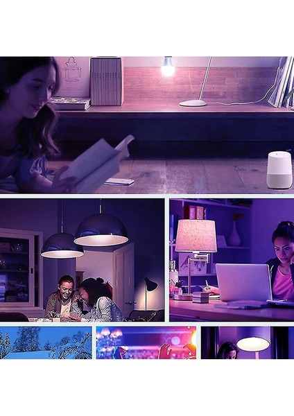Akıllı Rgb LED Lamba Ampul 9W 50hz 800 Lümen