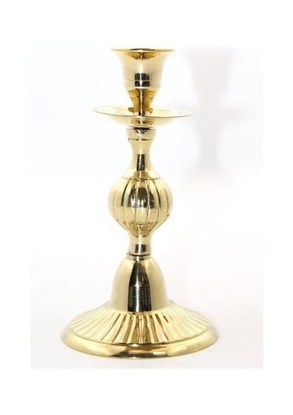 Tekli Pirinç Şamdan Model 3