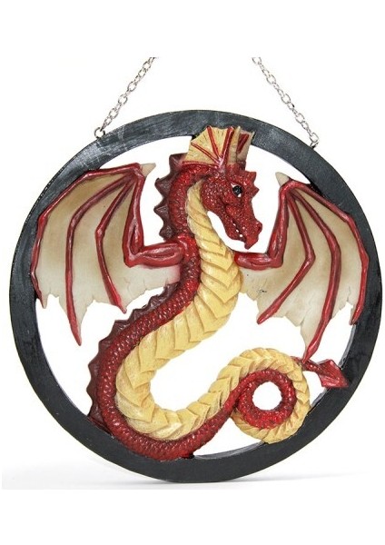 Duvara Asmalı Polyester Dragon Pano