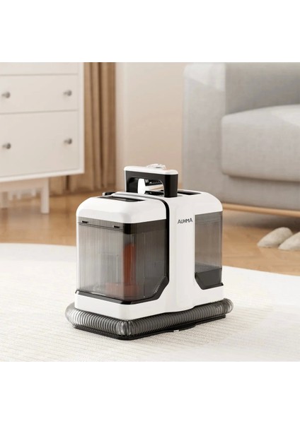 Auhma Koltuk ve Halı Yıkama Makinesi 2 Başlıklı Leke Çıkarıcı 450 Watt Beyaz modelleri