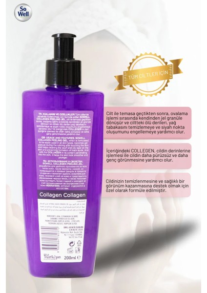 So Well Siyah Nokta Karşıtı Yüz Temizleyici Peeling Gel