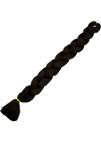 Afrika Örgüsü ve Rasta Için Sentetik Saç 100 GR Kestane #2