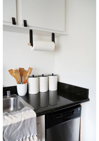 Vegan Deri Kağıt Havlu Askısı modelleri