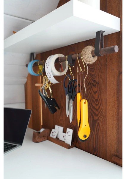 Çok Amaçlı Dolap Askısı (50 cm ) 3ADET S Askı