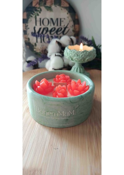 Okyanus Kokulu 200 cc Doğal Soya Wax Mum / Hediyelik Mum fiyatları