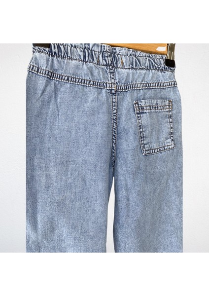Geniş Paça Denim Pantolon modelleri