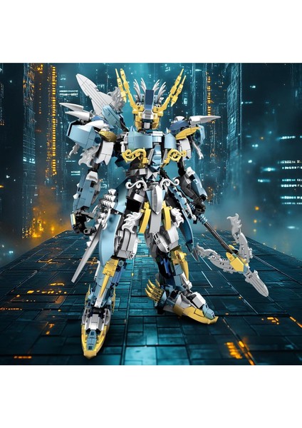 Mecha Yapı Blokları, Hero Warrior Mecha Robot Model Kiti (1576PARÇA) fiyatları