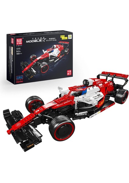 Uzaktan Kumandalı Formula 1 Yarış Arabası Model Seti, 1185 Parça