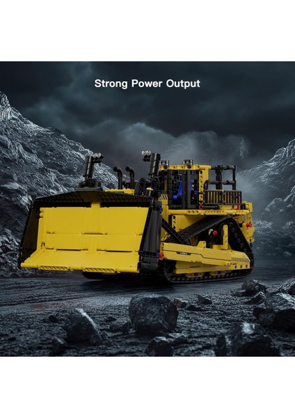 Cat D11 Uzaktan Kumandalı Buldoser Yapım Seti, 1508 Parça, Motorlu Iş Makinesi Modeli fırsatları