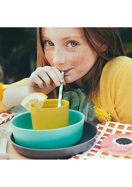Çocuk Yemek Takımı ve Kaşık, 4'lü Set, Çevre Dostu ve Eğlenceli fiyatları