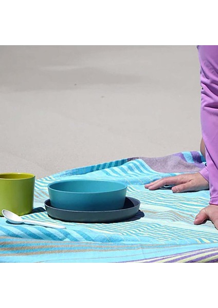 Çocuk Yemek Takımı ve Kaşık, 4'lü Set, Çevre Dostu ve Eğlenceli modelleri