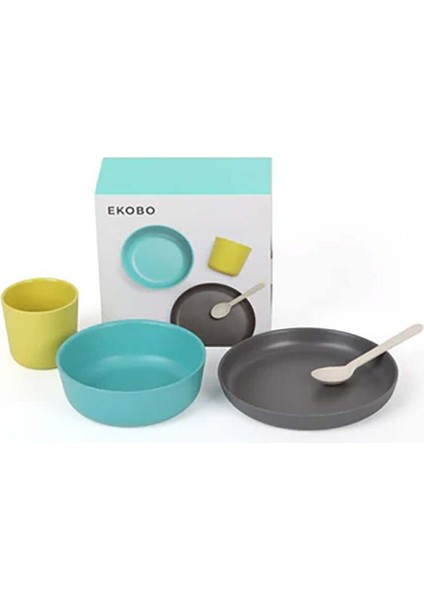 Çocuk Yemek Takımı ve Kaşık, 4'lü Set, Çevre Dostu ve Eğlenceli indirimleri