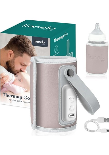 Thermup Go Taşınabilir Şişe Isıtıcı, 24 Saat Isı Koruma, 5 Sıcaklık Kademesi