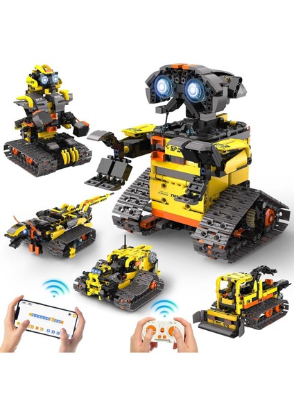 Technic Uzaktan Kumandalı Robot Yapım Seti, 688 Parça