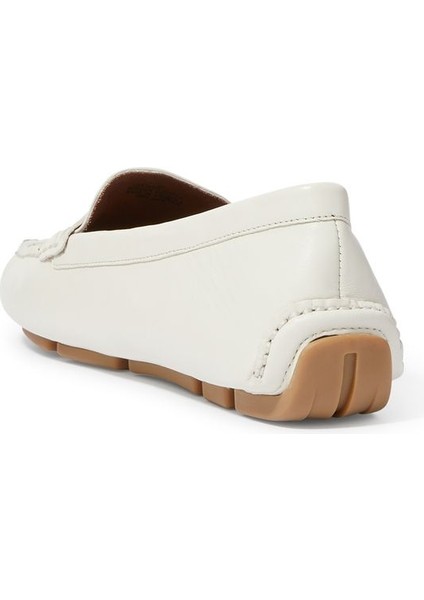 Eagle Driver Kadın Loafer Ayakkabı - Beyaz