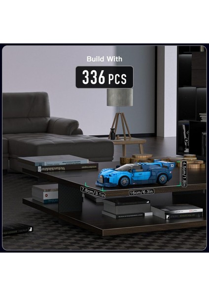 Technic Speed Champion Gt Yarış Arabası Model Seti, 336 Parça
