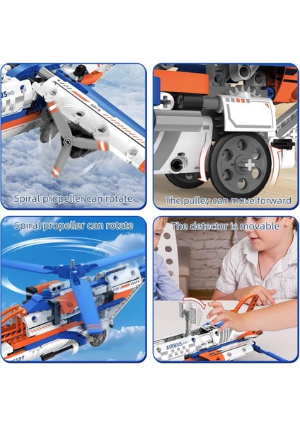 Rc Roboter Bauset, 5'i 1 Arada Uygulama ve Uzaktan Kontrol Ile Robotik Oyuncak Seti modelleri
