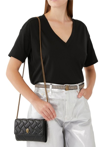 Şık Houndstooth Desenli Kadın Kemer fiyatları