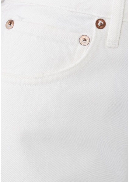 90'lar Esintili Yüksek Bel Düz Jean Pantolon fırsatları