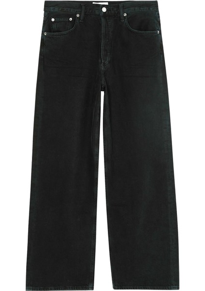 Düşük Bel Bol Kesim Jean Pantolon