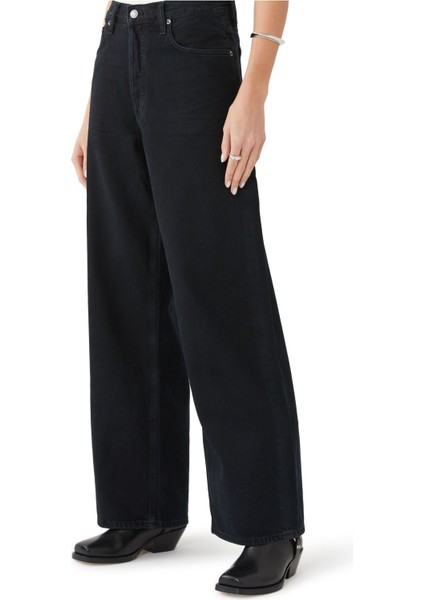 Düşük Bel Bol Kesim Jean Pantolon indirimleri