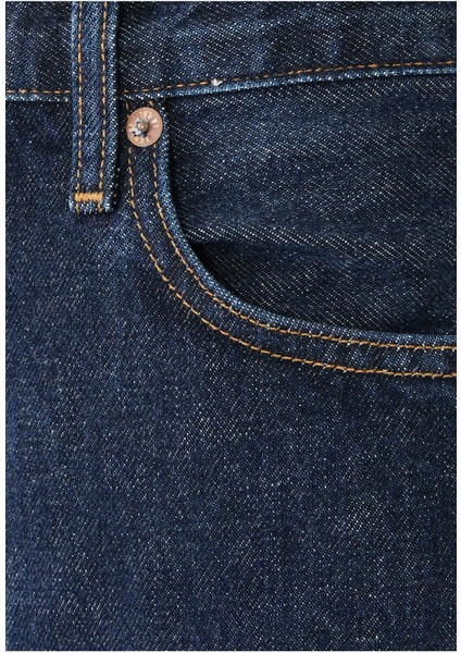 90'lar Yüksek Bel Düz Kesim Uzun Jean fırsatları