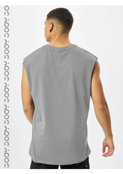 Erkek Pamuklu Antrenman Sporcu Atleti Oversize Kolsuz T-Shirt modelleri