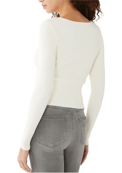 Büzgülü Ribana Triko Kazak modelleri