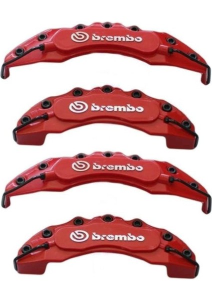Renault Megane 3 Uyumlu Servis Model Kırmızı Brembo Kaliper Kapağı 4 Adet
