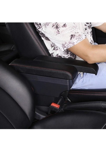 Opel Corsa E 2014-2019 Delmesiz Vidasız Kol Dayama Kolçak