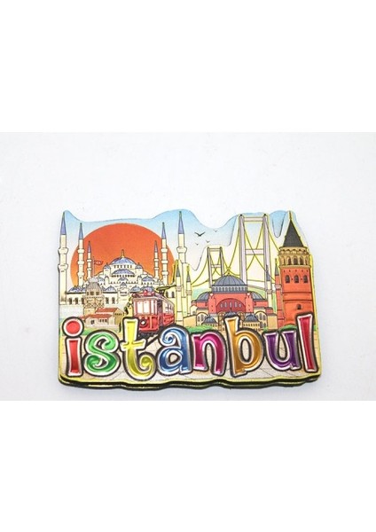 Istanbul Temalı Magnet Model 15