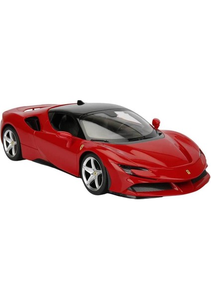 97300 1:14 Ferrari SF90 Stradale Işıklı Uzaktan Kumandalı Araba 34 cm -Sunman