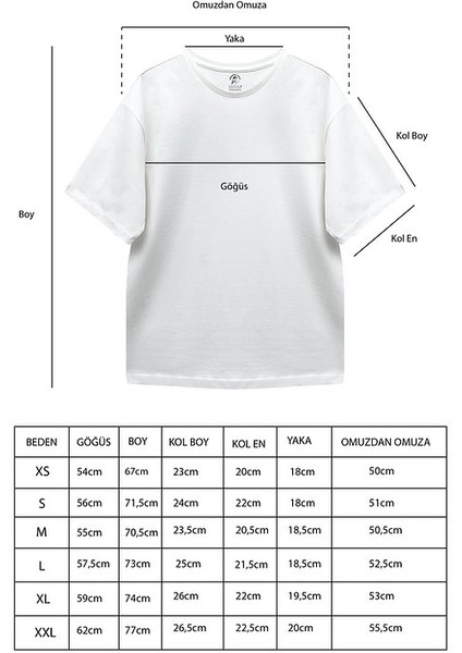 Oversize Tişört Siyah & Beyaz modelleri