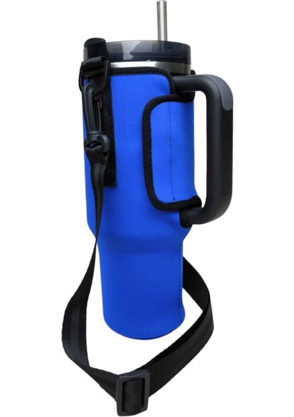 Quencher Pipetli 1.18 Lt Termos Uyumlu Askılı Neopren Koruma Termos Kılıfı ve Omuz Askısı modelleri