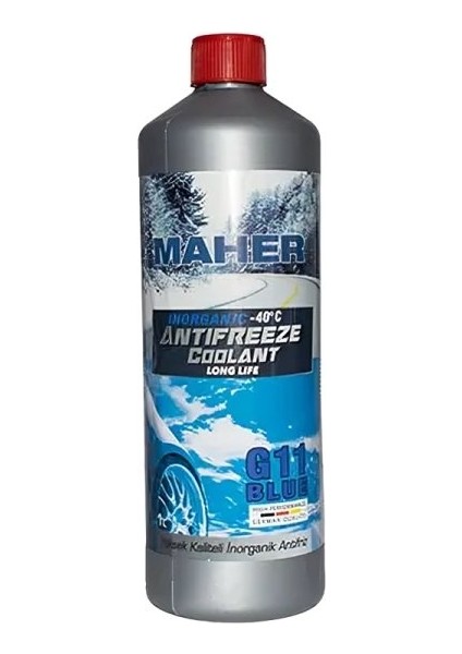 Antifriz Mavi Seri Inorganik -40° 1 Litre