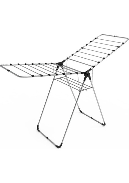 Elite Gri Kalın Borulu Sepetli Ekstra Sağlam Çamaşır Kurutmalığı indirimleri