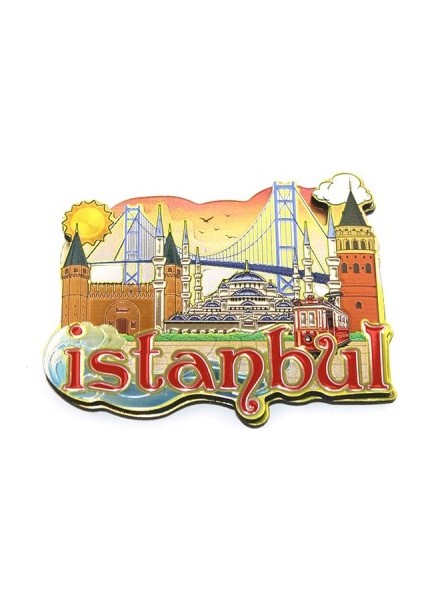 Istanbul Temalı Magnet Model 14