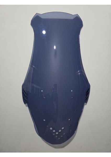Yuki Xway 125 Siperlik Ön Cam 2023-2025 Model 65CM Açıkfüme Renkli 4mm Orta Boylu Cam