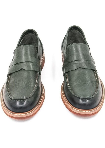 2654 Erkek Klasik Ayakkabı - Yeşil fiyatları