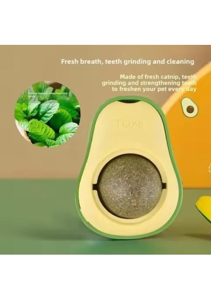 Avokado Kedi Nanesi Kedi Otu Topu Kedi Oyuncağı Yapışkanlı Oyuncak modelleri