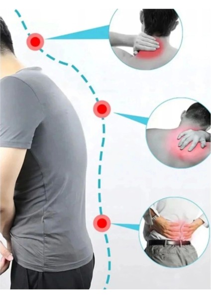 Destek Şarjlı Sensörlü Ayarlanabilir Titreşimli Akıllı Dik Duruş Sırt Korsesi indirimleri