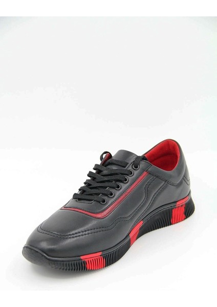 649405 Erkek Spor Ayakkabı - Siyah-Kırmızı modelleri