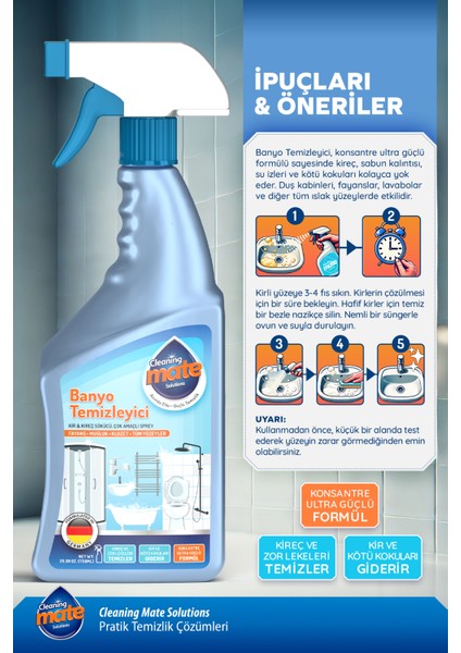Cleaning Mate Ultra Güçlü Banyo Temizleyici indirimleri
